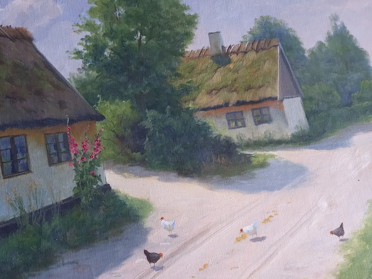 Billede 2 - O. ( Osvald ) KARMS - ( 1885 - 1975 ) - oliemaleri