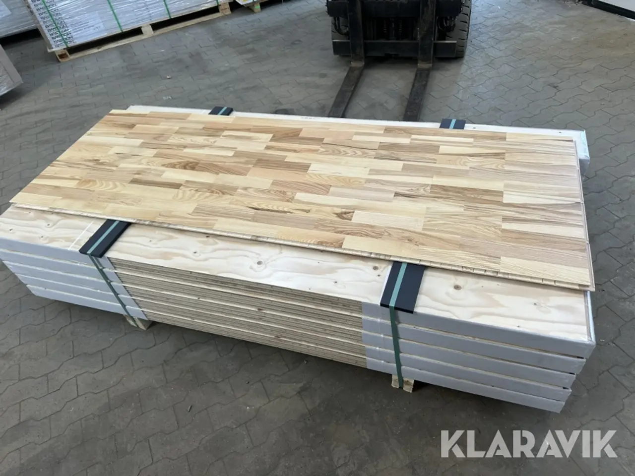 Billede 3 - Gulv Moland Ask Parket Classic Ask UV Matlak 56,54 m²
