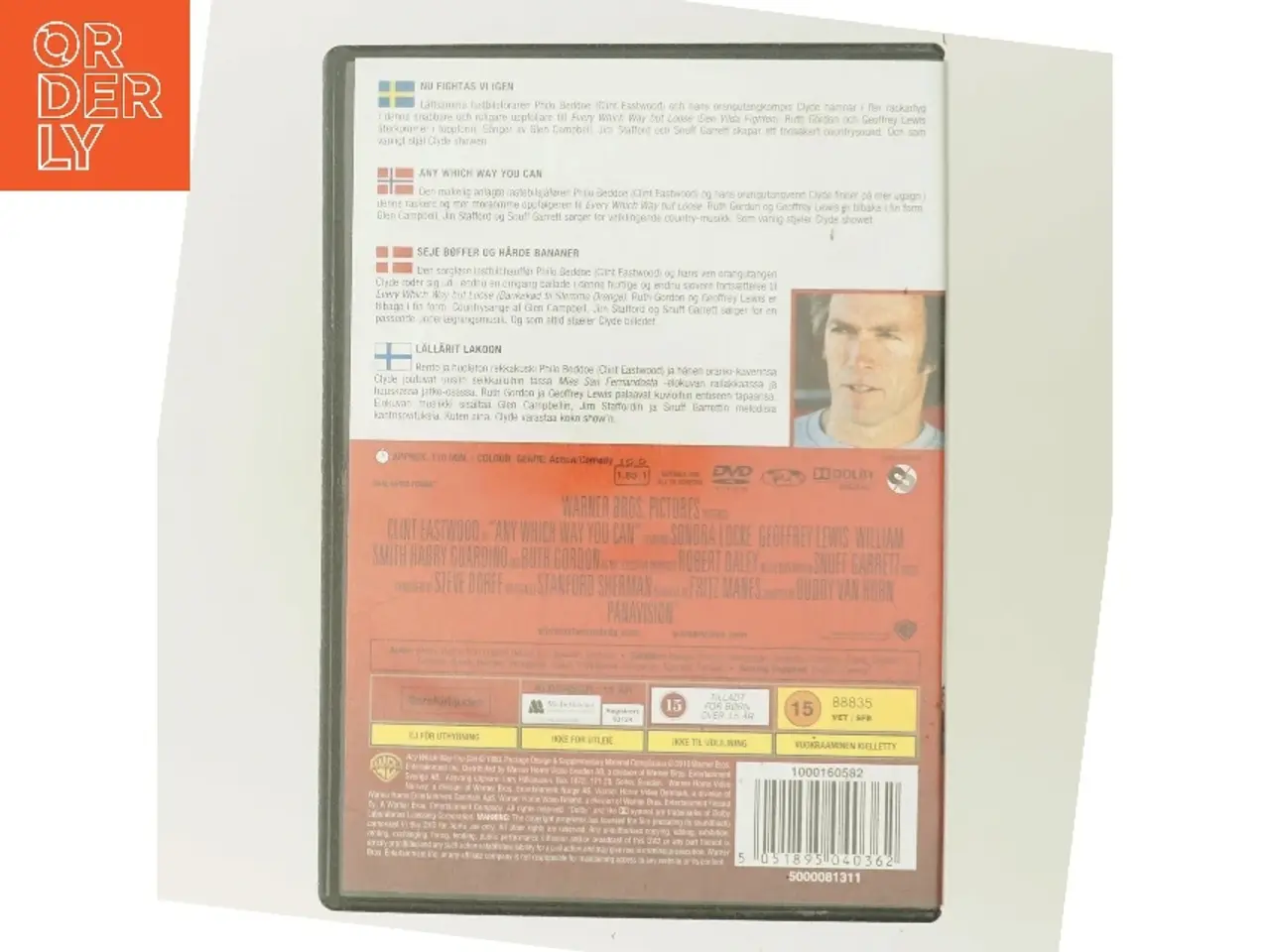 Billede 3 - Any Which Way You Can med Clint Eastwood (DVD)