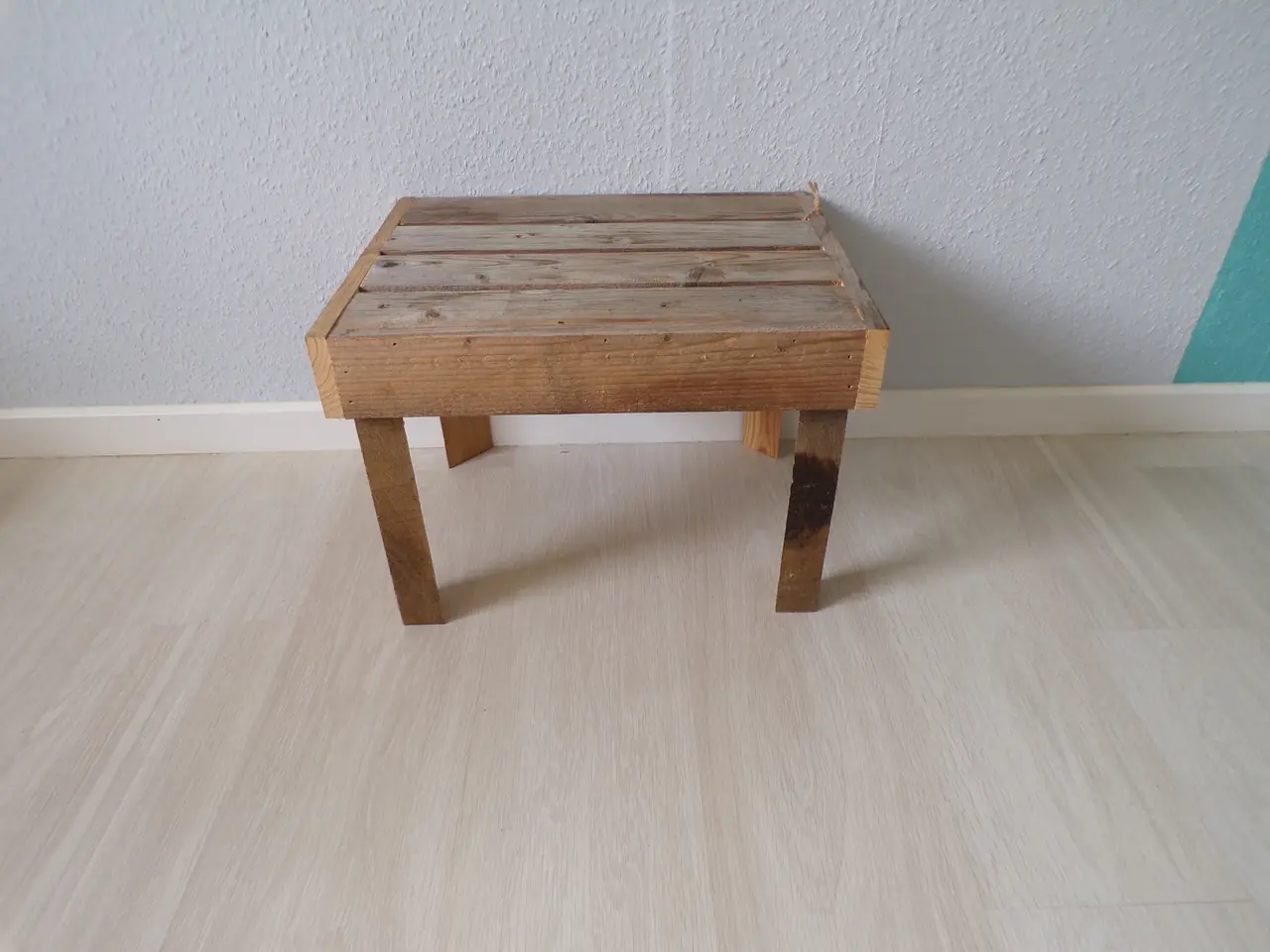 Billede 4 - Sidebord / blomsterbord med patina