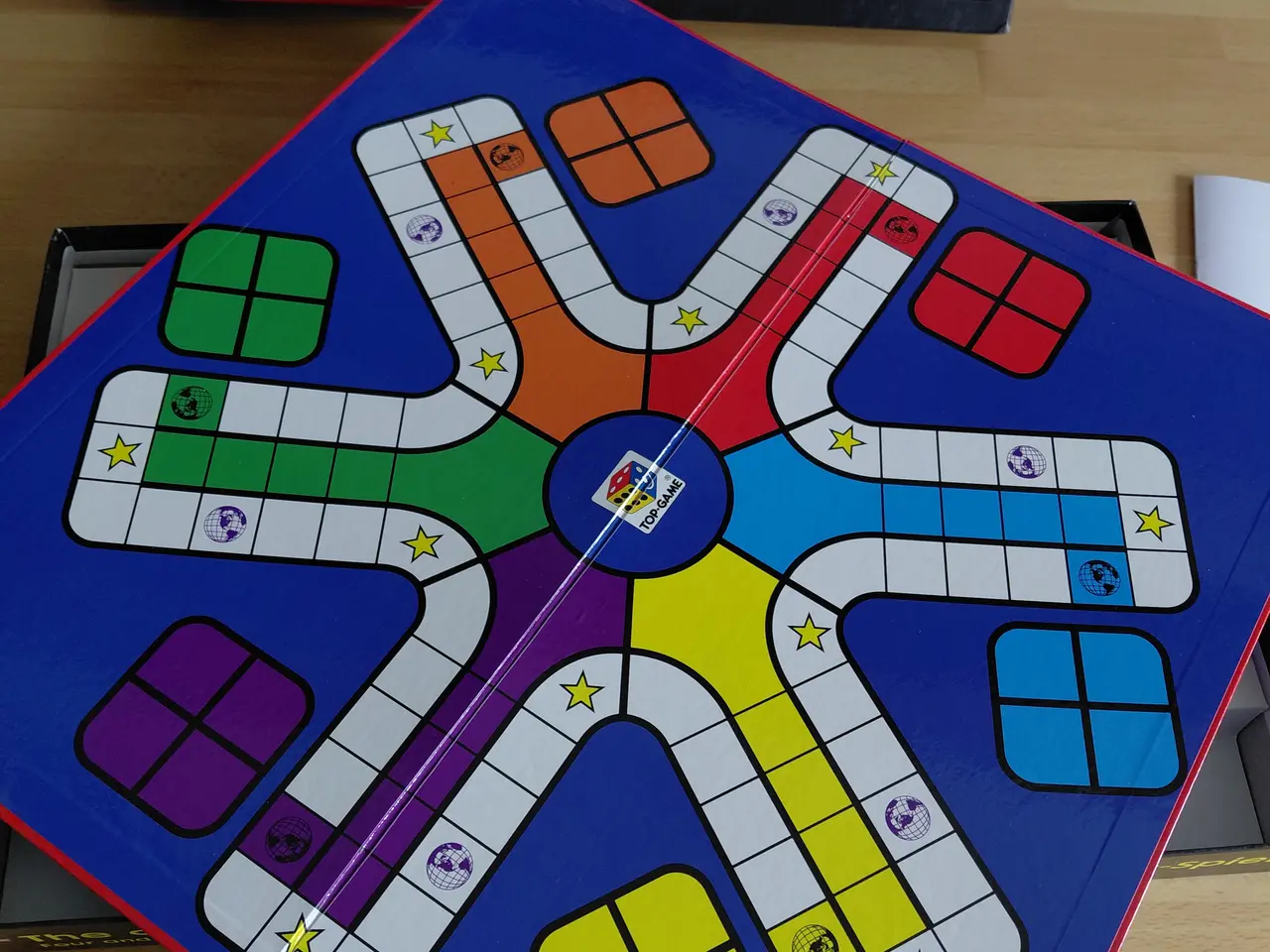 Billede 4 - Ludo brætspil med 4 og 6 mands plade