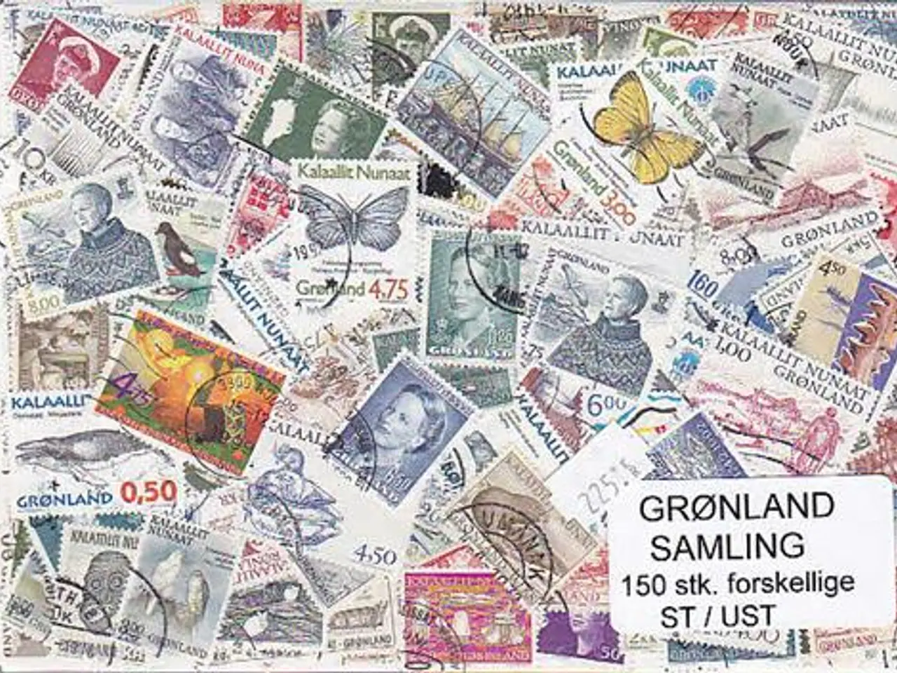 Billede 1 - Grønland Samling St/ust. 150 forskellige