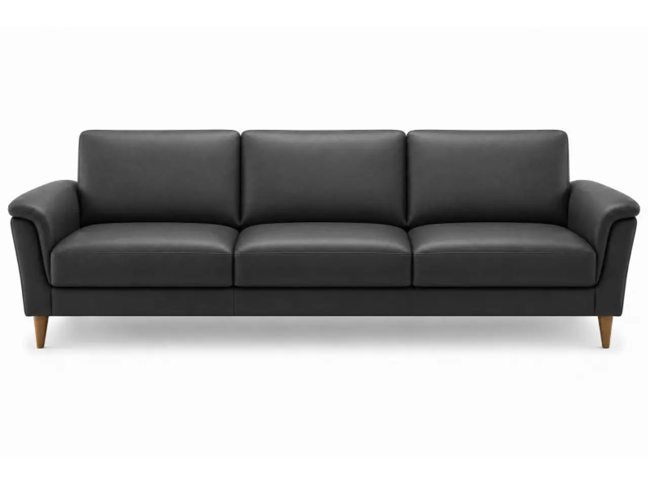 Billede 2 - Ballerup 3 pers lædersofa