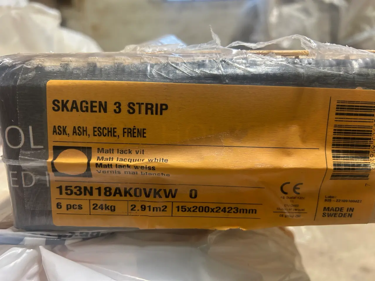 Billede 3 - Kährs. Lamel Ask Parket 40,74 m2