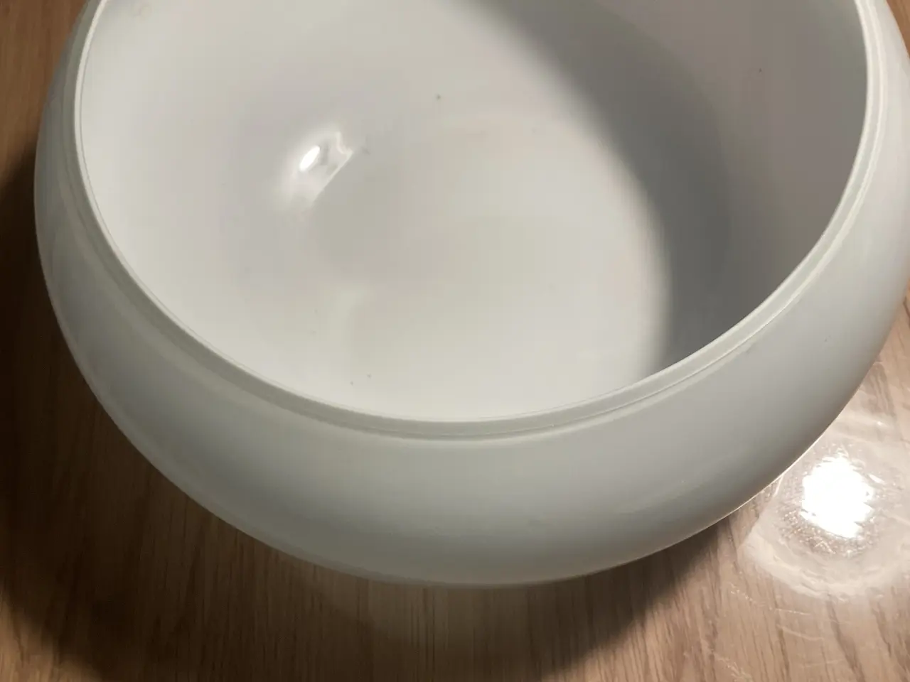 Billede 1 - Stor Holmegaard bordskål - omkreds 27 cm - 