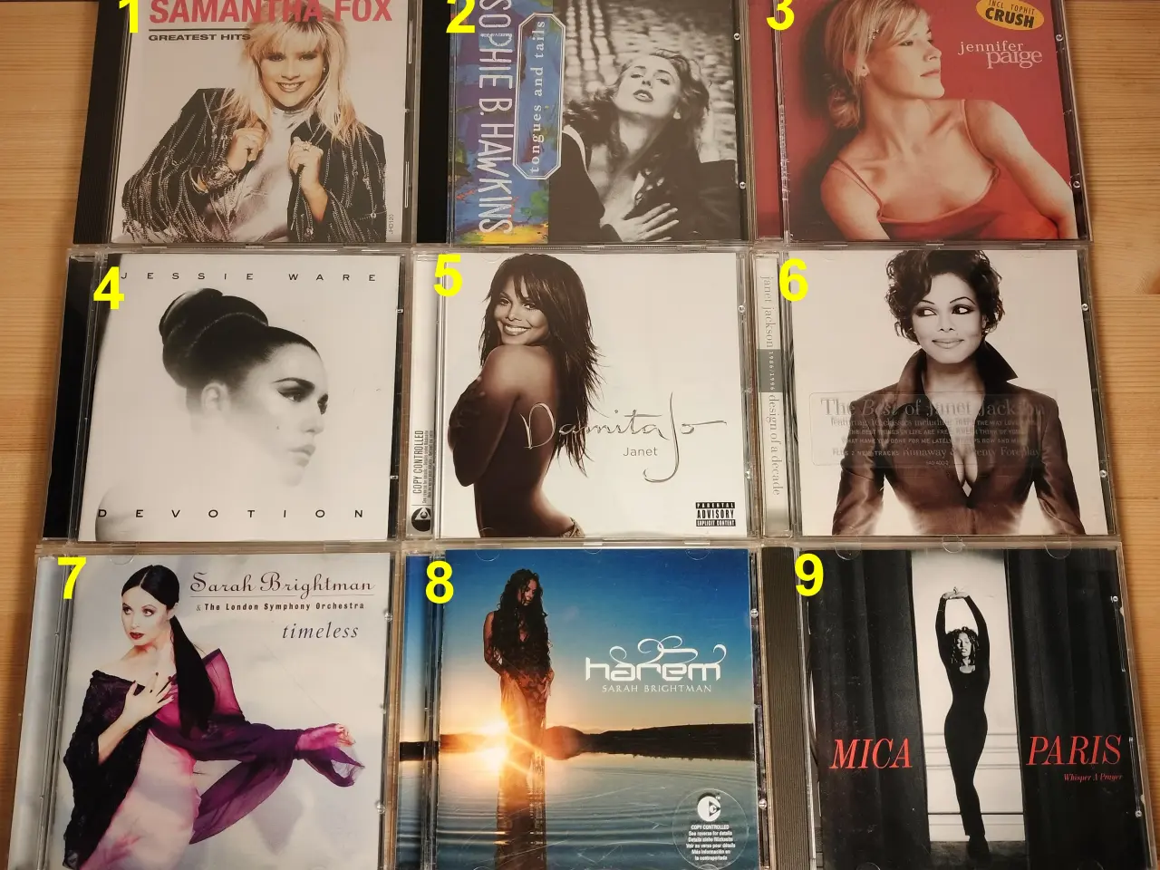 Billede 1 - Kvindelige Pop artister (Collection 2): 36 Titler