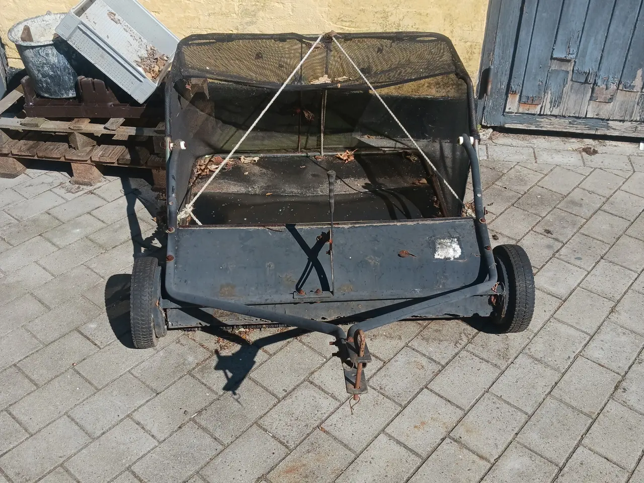 Billede 1 - Græsopsamler til have traktor
