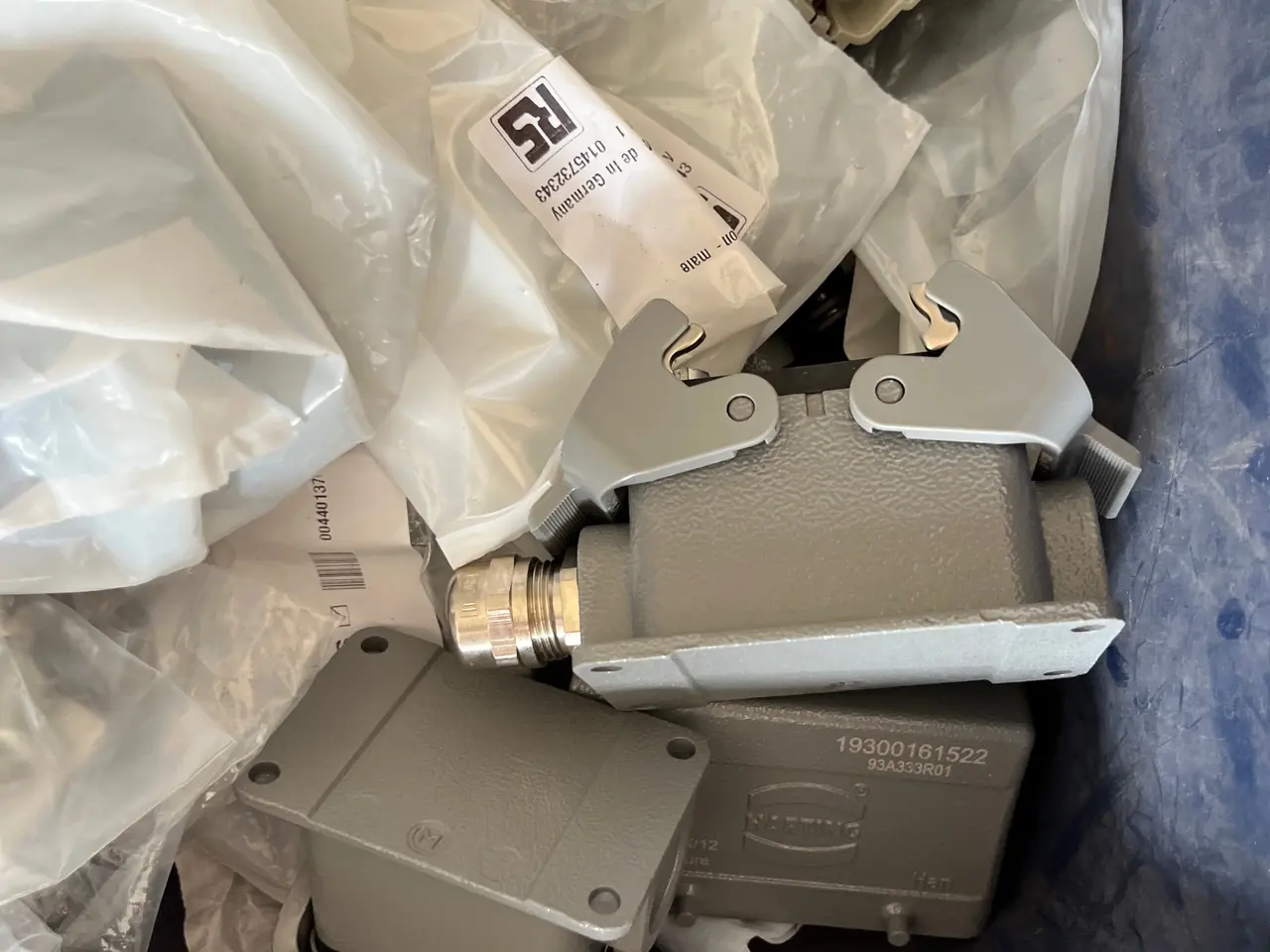 Billede 4 - Harting Han stik Hoods Housings Inserts blandet