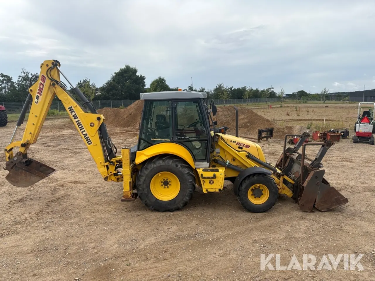 Billede 6 - Rendegraver New Holland LB110B-4PS