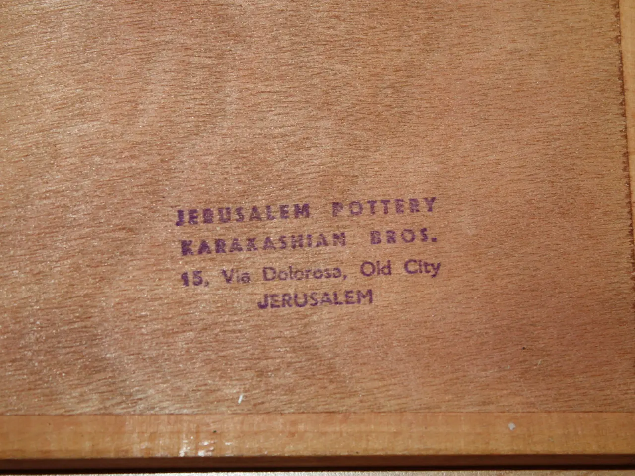 Billede 6 - Jerusalem Pottery Karakashian Bros. billeder