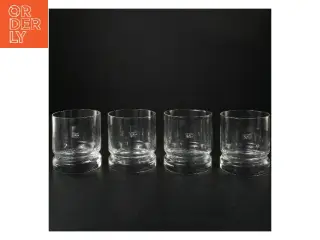 Luigi Bormioli Krystal Whiskeyglas fra Luigis Bar (str. H. 9,5 cm. ø. 8,5 cm)