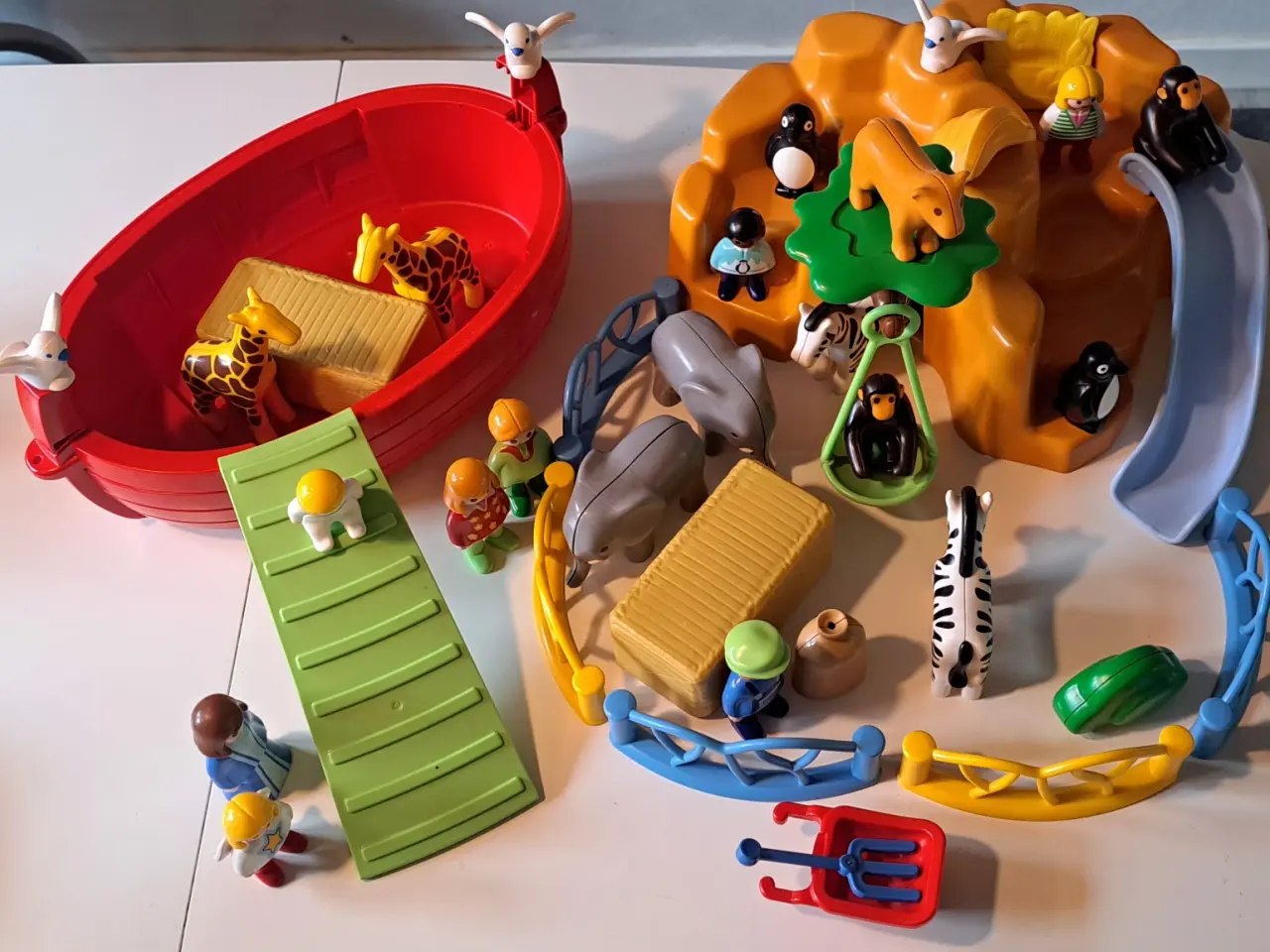 Billede 5 - Playmobil stor zoo+Noahs Ark
