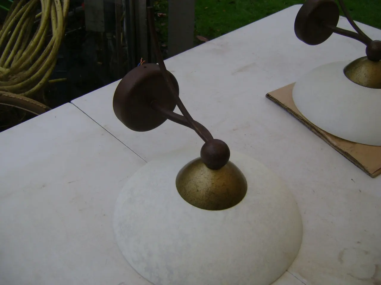 Billede 4 - Væglamper 29 cm i Diameter incl beslag