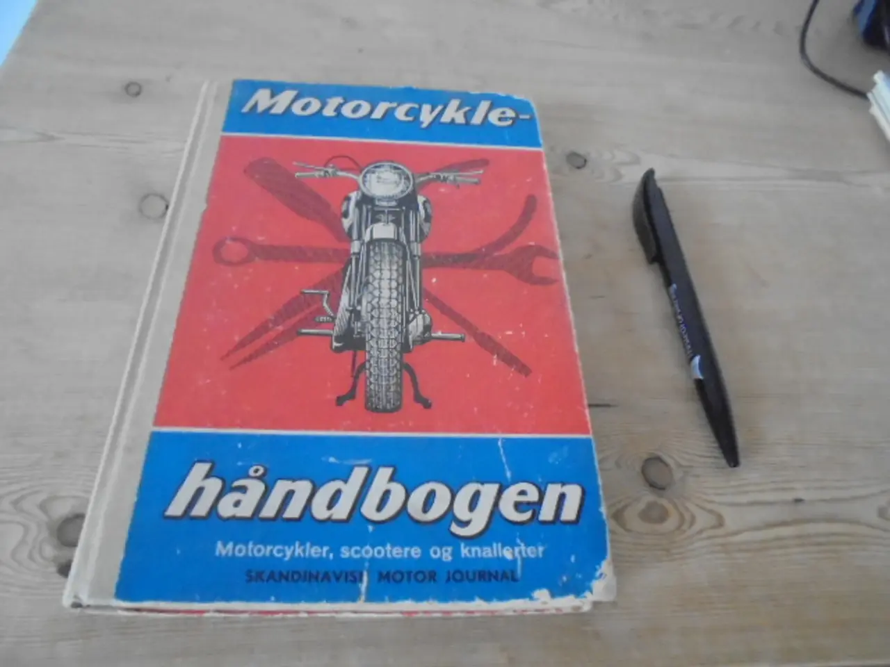Billede 1 - Motorcykle-håndbogen fra 1955