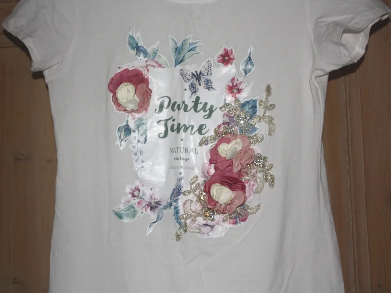Billede 3 - Marta du Chateau lang T-shirt med et "Party Time"