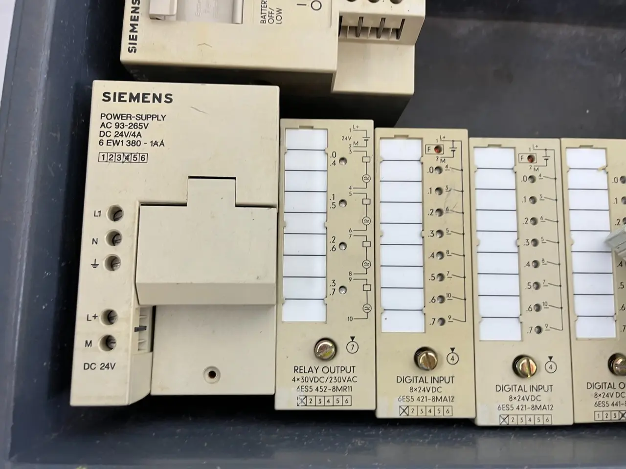 Billede 8 - Siemens S5-100U CPU 100 PLC parti strømforsyning,