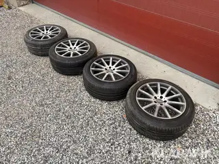 Dæk & fælge Hankook & Goodyear Ventus S1 Evo2 & Eagle F1 4 styk