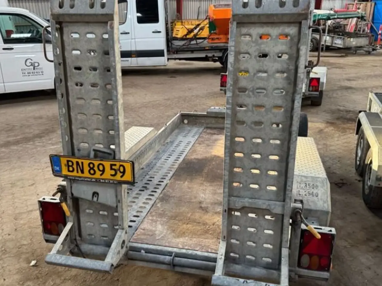 Billede 5 - Brian James 35XTFB A Type 3500kg Trailer med slisker