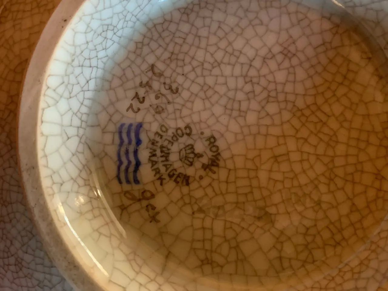 Billede 2 - Krakele skål Royal Copenhagen