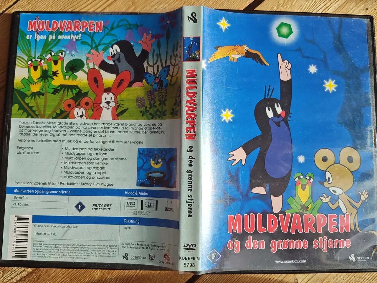 Billede 1 - Muldvarpen og den grønne stjerne DVD