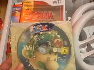 Diverse Nintendo Wii spil, Kirby, Mario mm.