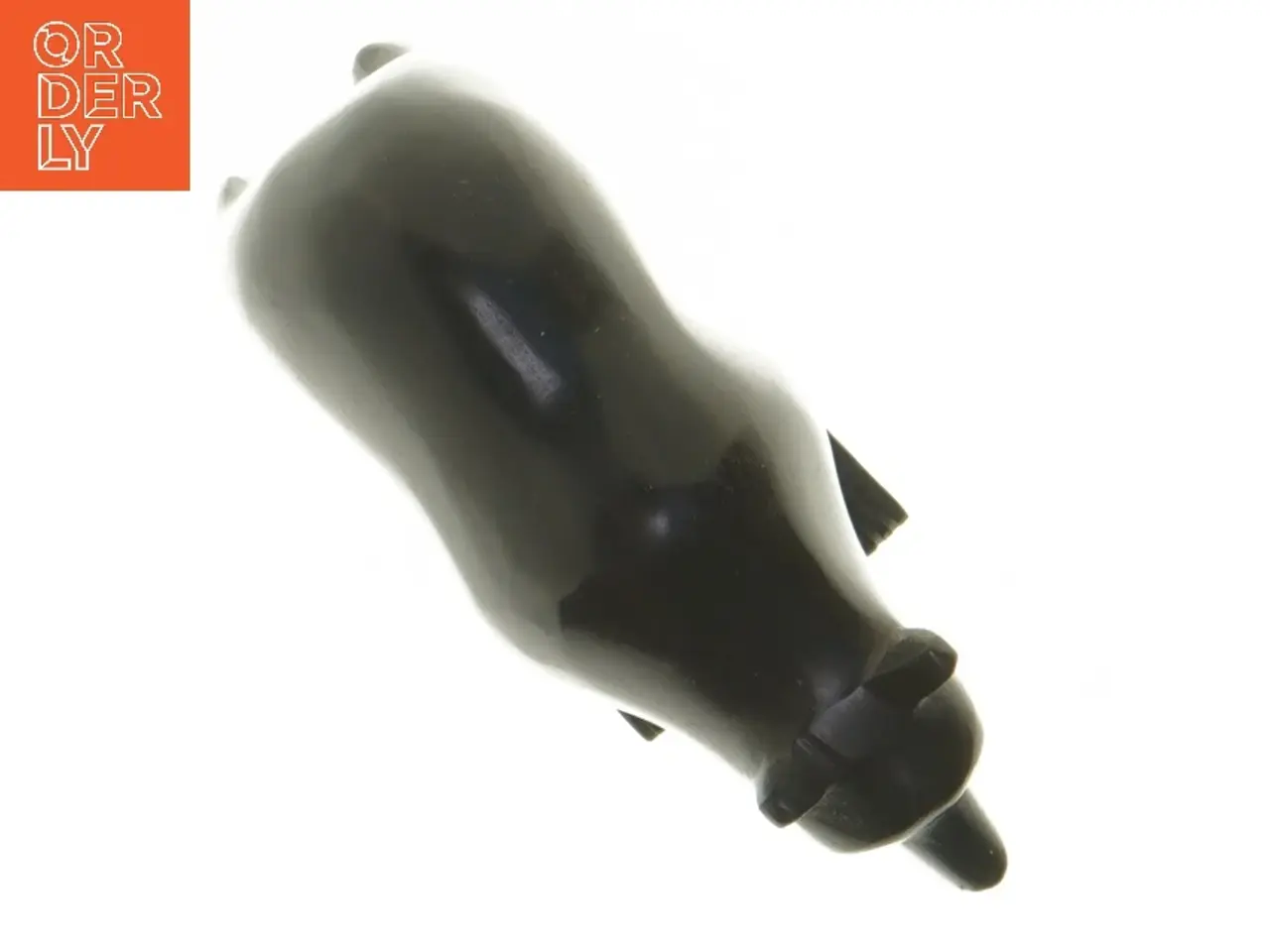 Billede 2 - Træfigur af bjørn, håndskåret (vintage) (str. 13x7,5 cm)