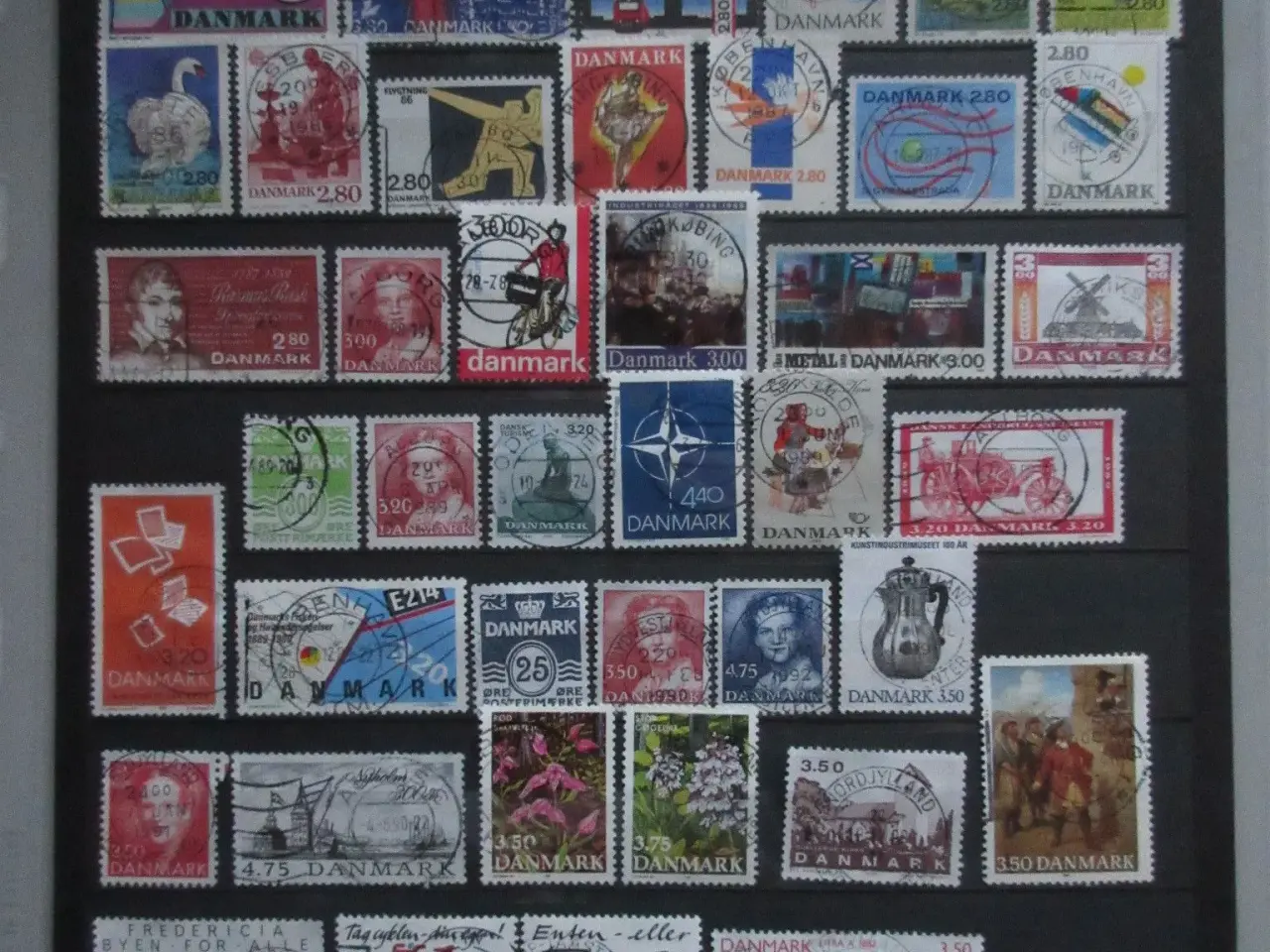 Billede 2 - 260 stemplet Danmark (1980-2009)