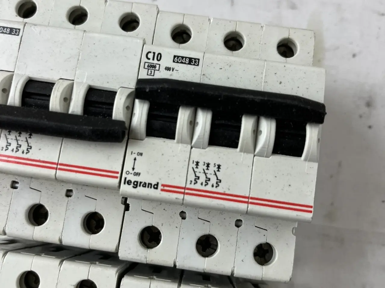 Billede 6 - Legrand 6048 33 C10 4-Pole automatsikring 400V 6kA