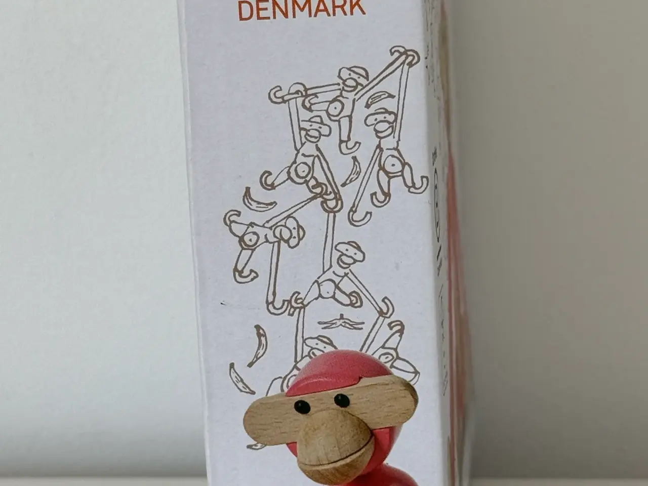 Billede 4 - Ny Kay Bojesen mini abe i pink/lyserød.