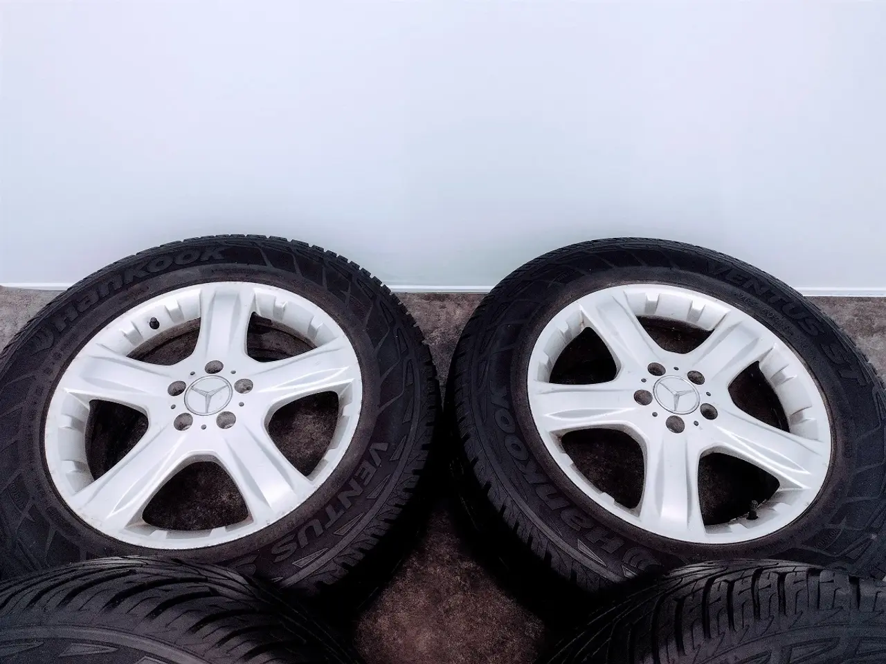 Billede 4 - 5x112 18" ET60 Mercedes fælge med helårsdæk
