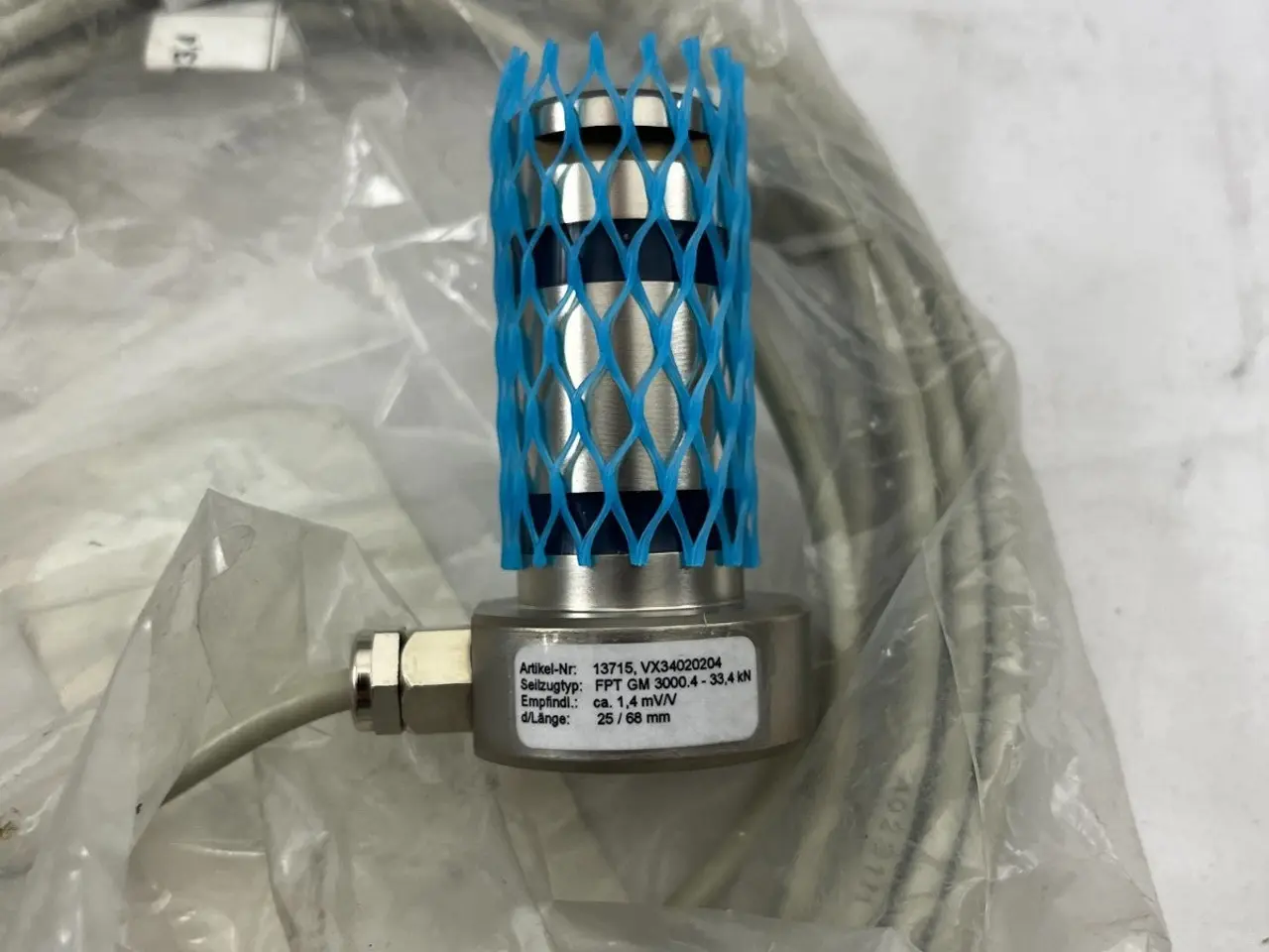 Billede 2 - FPT GM 30004 Measurement Bolt Load Cell 33.4kN,