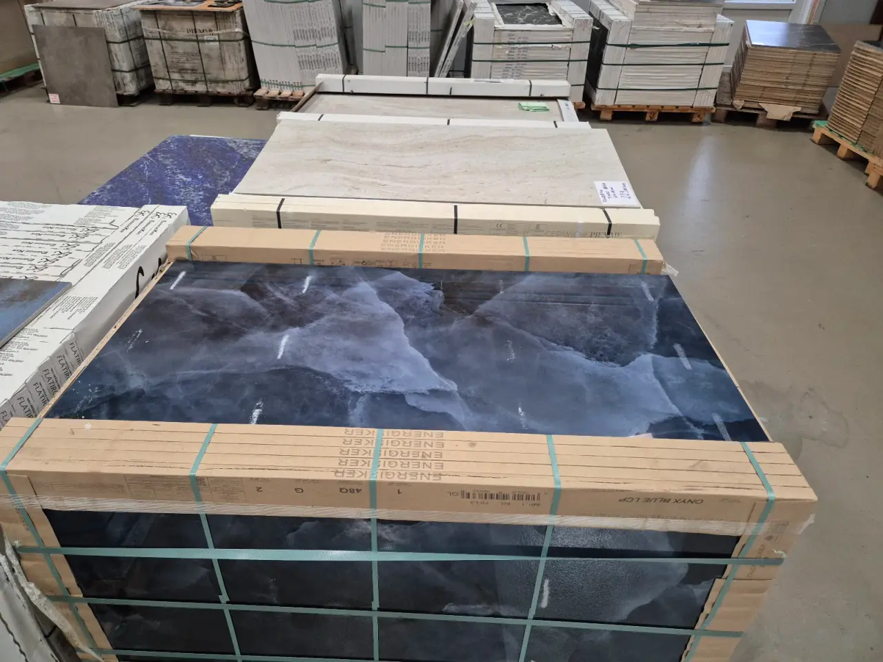 Billede 1 - Onyx Blue 60 × 120 cm
