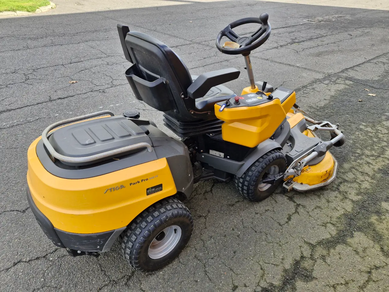 Billede 4 - Stiga Park PRO 540IX m. 125 Combi EL Klippedæk