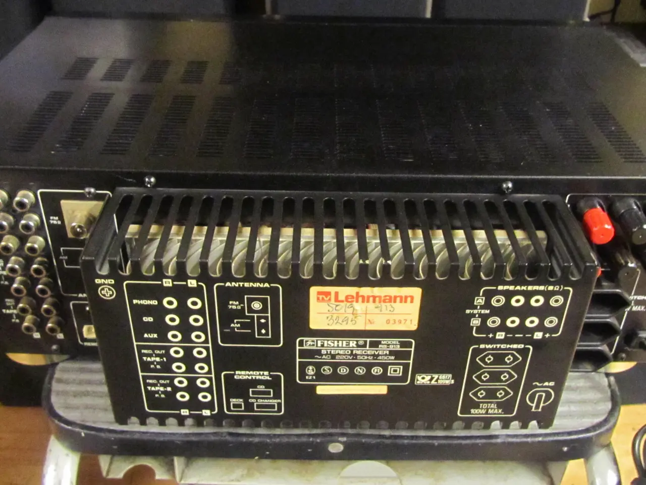 Billede 8 - FISHER RS-913  2X 100W RMS FM RECIEVER