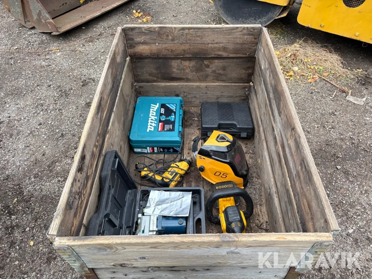 Billede 4 - Blandet parti elværktøj DeWalt, Makita, Toolmate - 6 styk