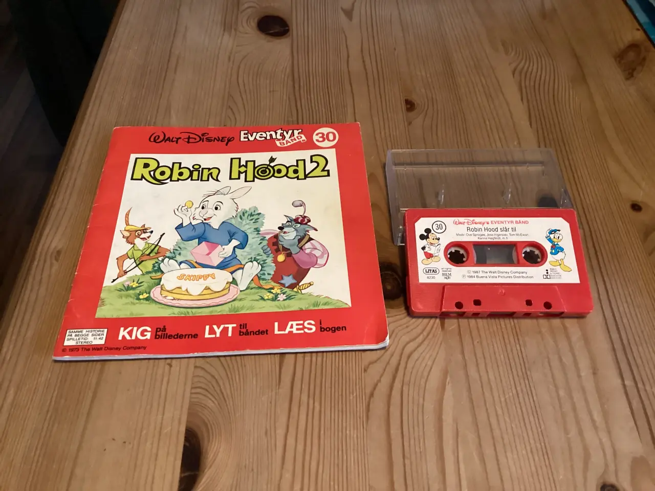 Billede 6 - Lyt og Læs. Bog og Bånd. 14 Stks.