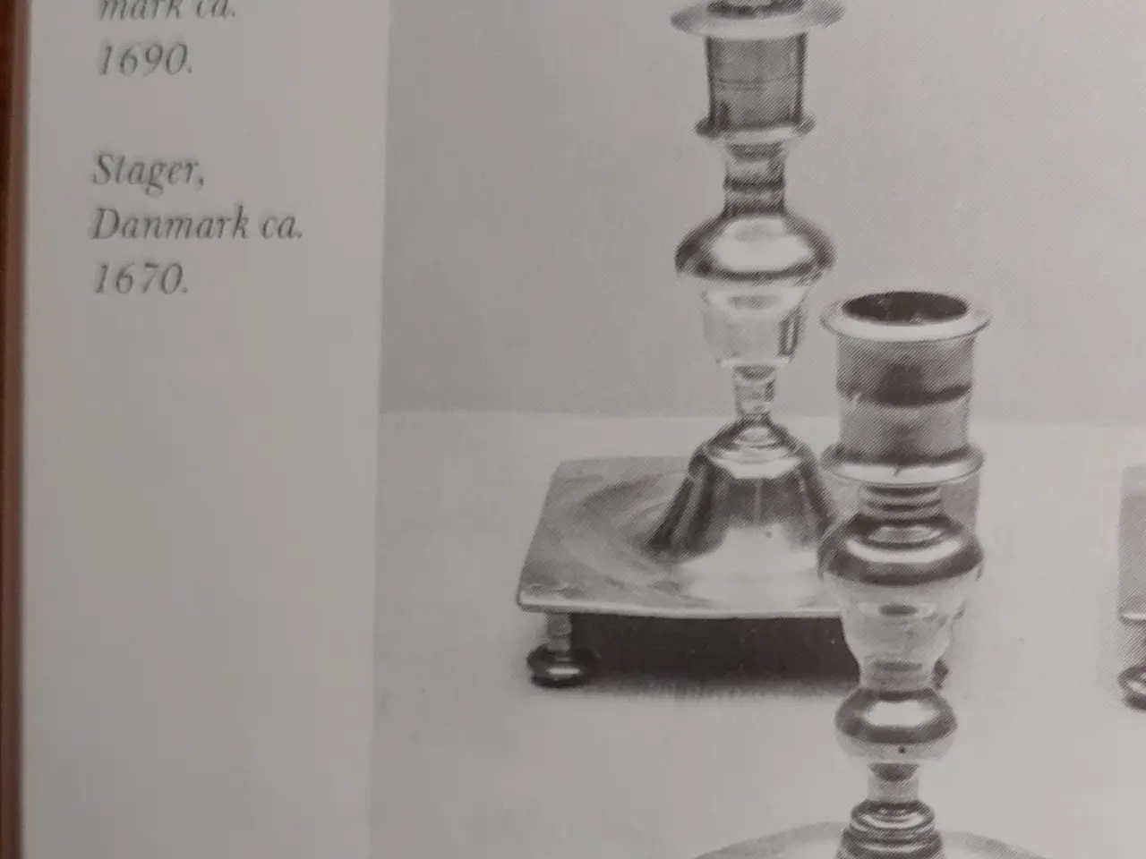 Billede 6 - ANTIKKE 17 / 1800 TALS LYSESTAGER - (samlet pris)