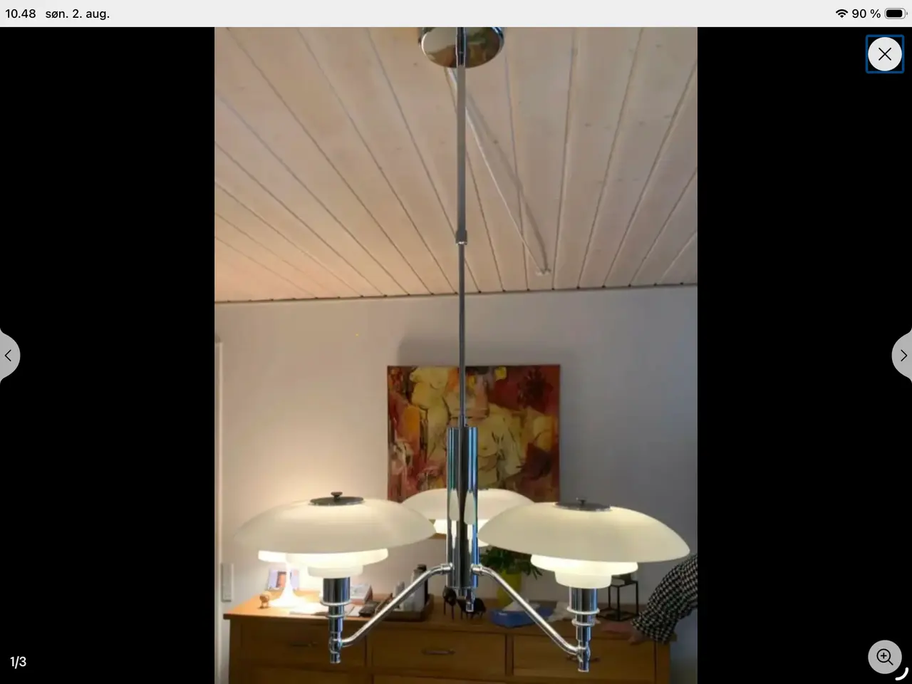 Billede 4 - Flot loftlampe