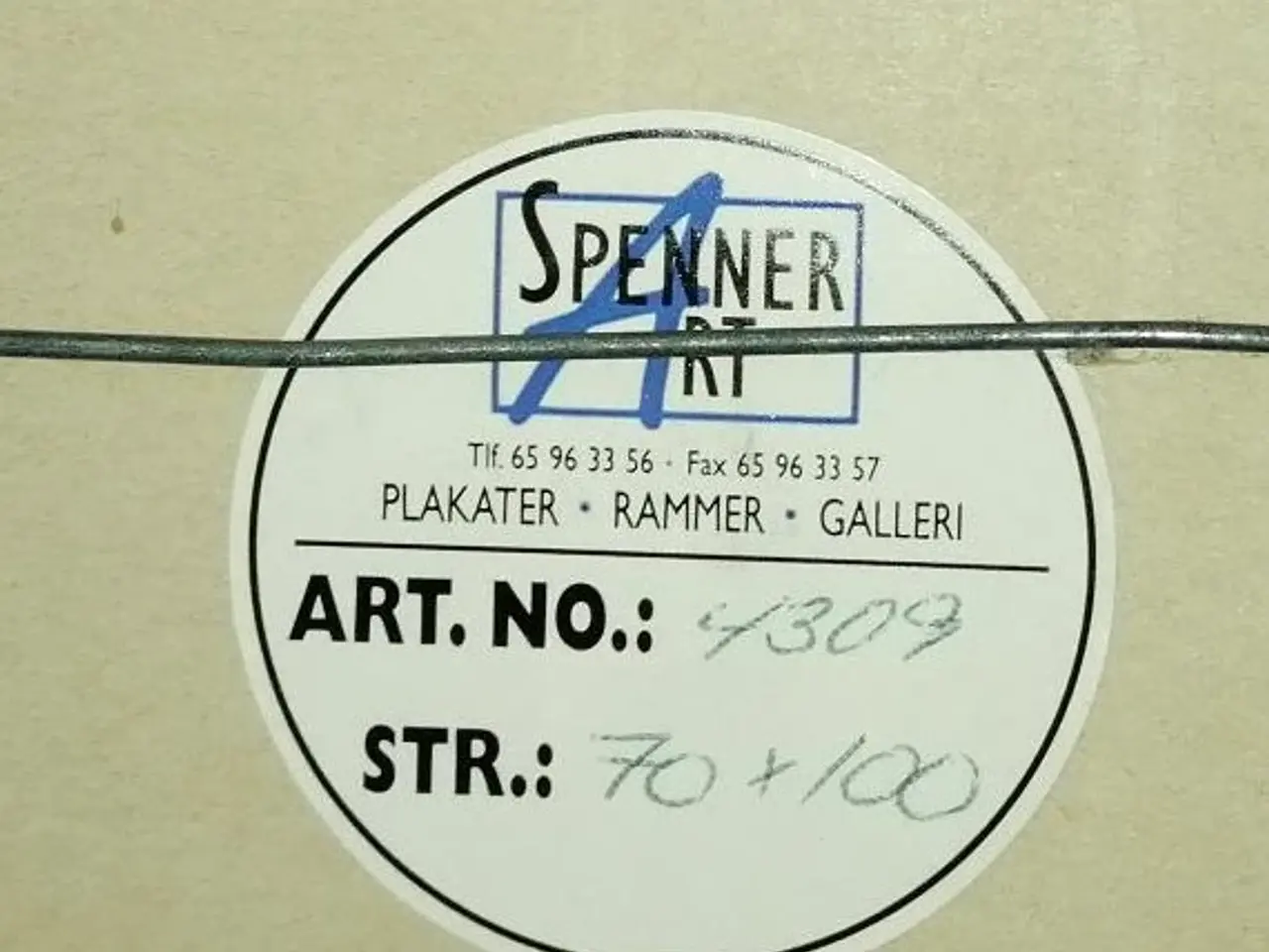 Billede 3 - LITOGRAFI, SPENNER ART, MOTIV GRÆSK/EGYPTISK