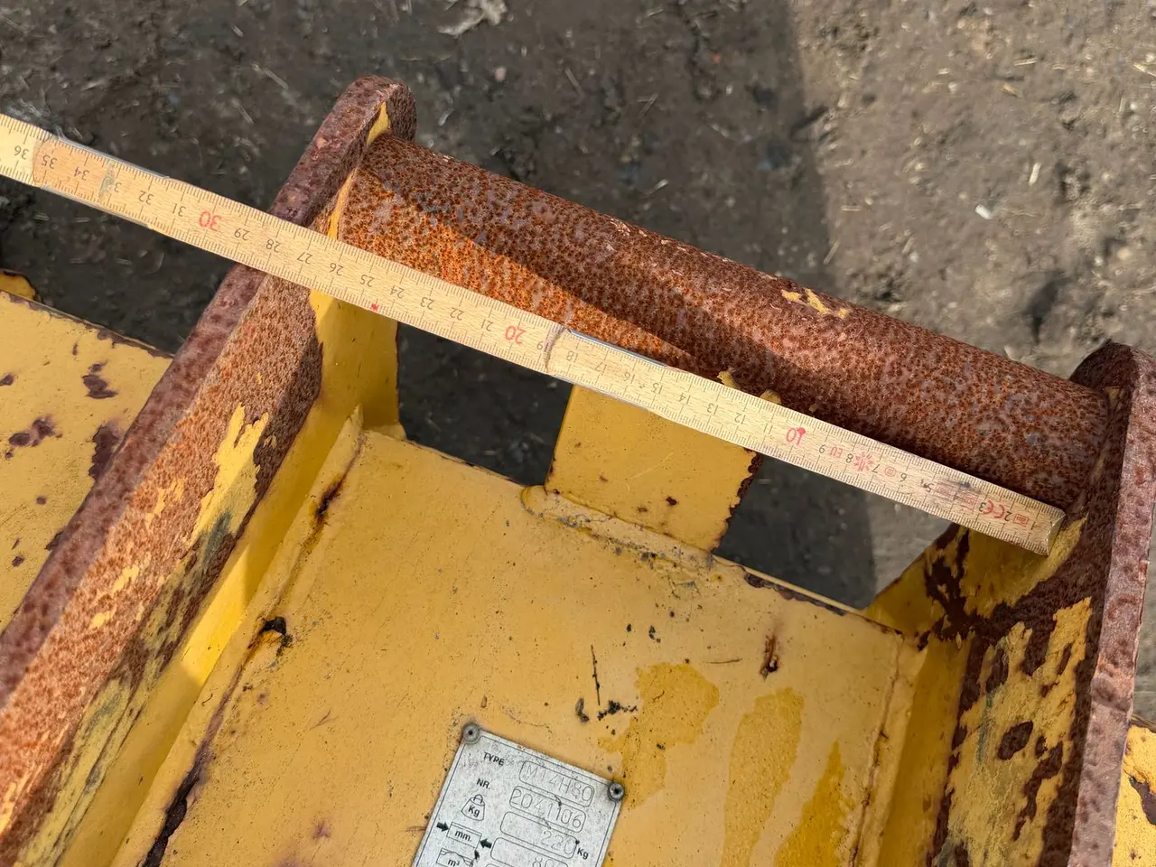 Billede 8 - Hydrema - - - 75 Cm bagskovl - S45 Beslag