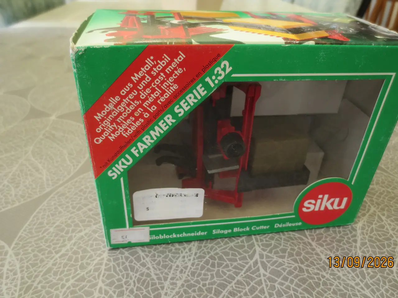 Billede 4 - 1 stk Ny Modeltraktor Massey Ferguson 5455
