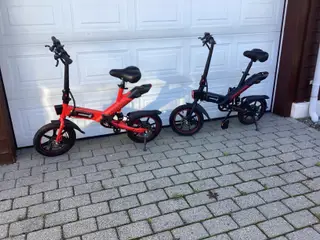 Combardu elscooter cykel med motor