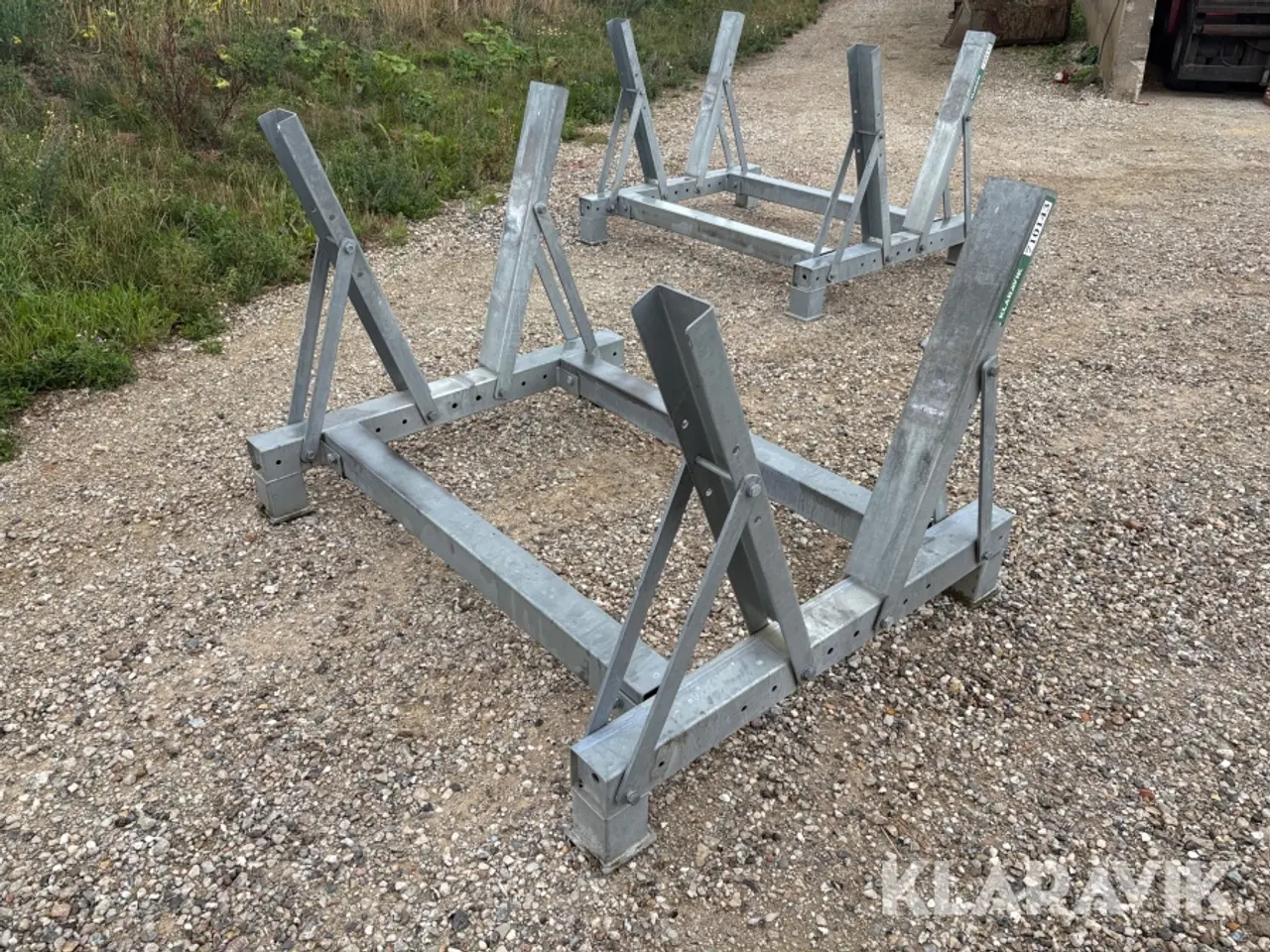 Billede 3 - Opbevaringsstativ Galvaniseret - 1 styk