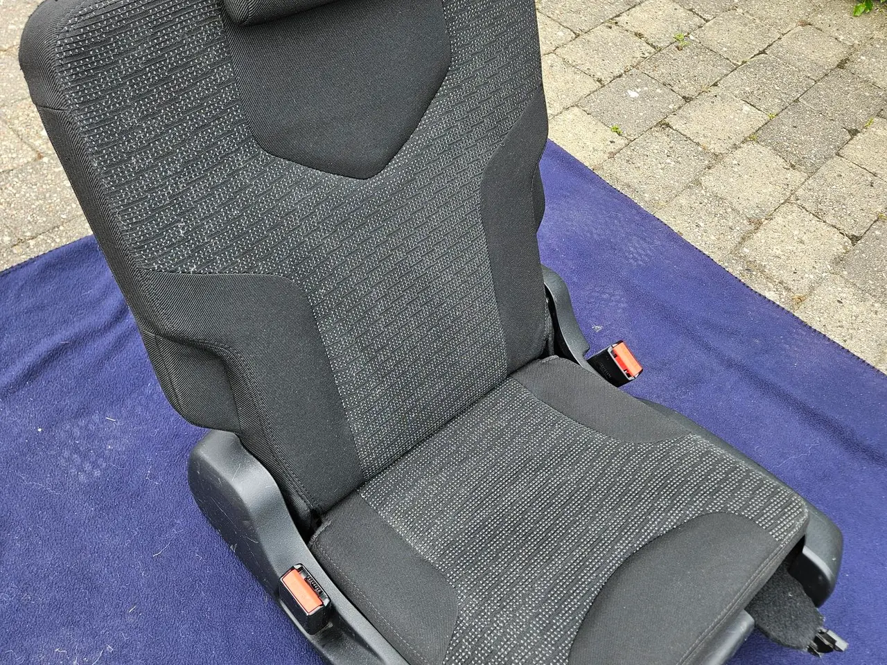Billede 2 - Ekstra sæder til Peugeot 308 SW (2007-2013). Sort 