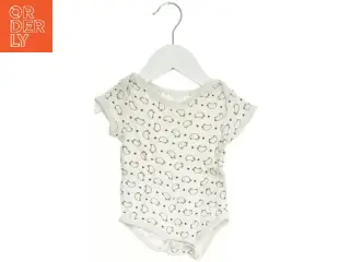 Baby bodystocking med mønster (str. 56)