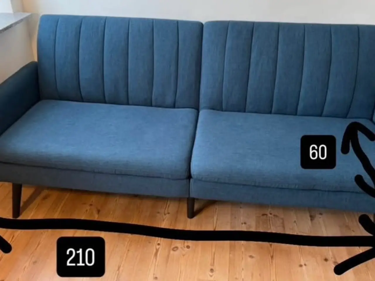 Billede 4 - Flot sofa der kan foldes ud