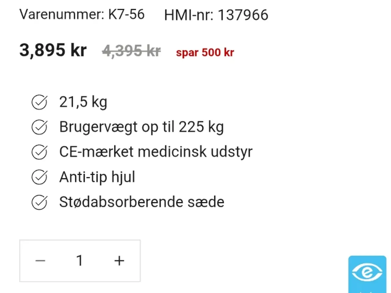Billede 2 - Kørestol Big Tim