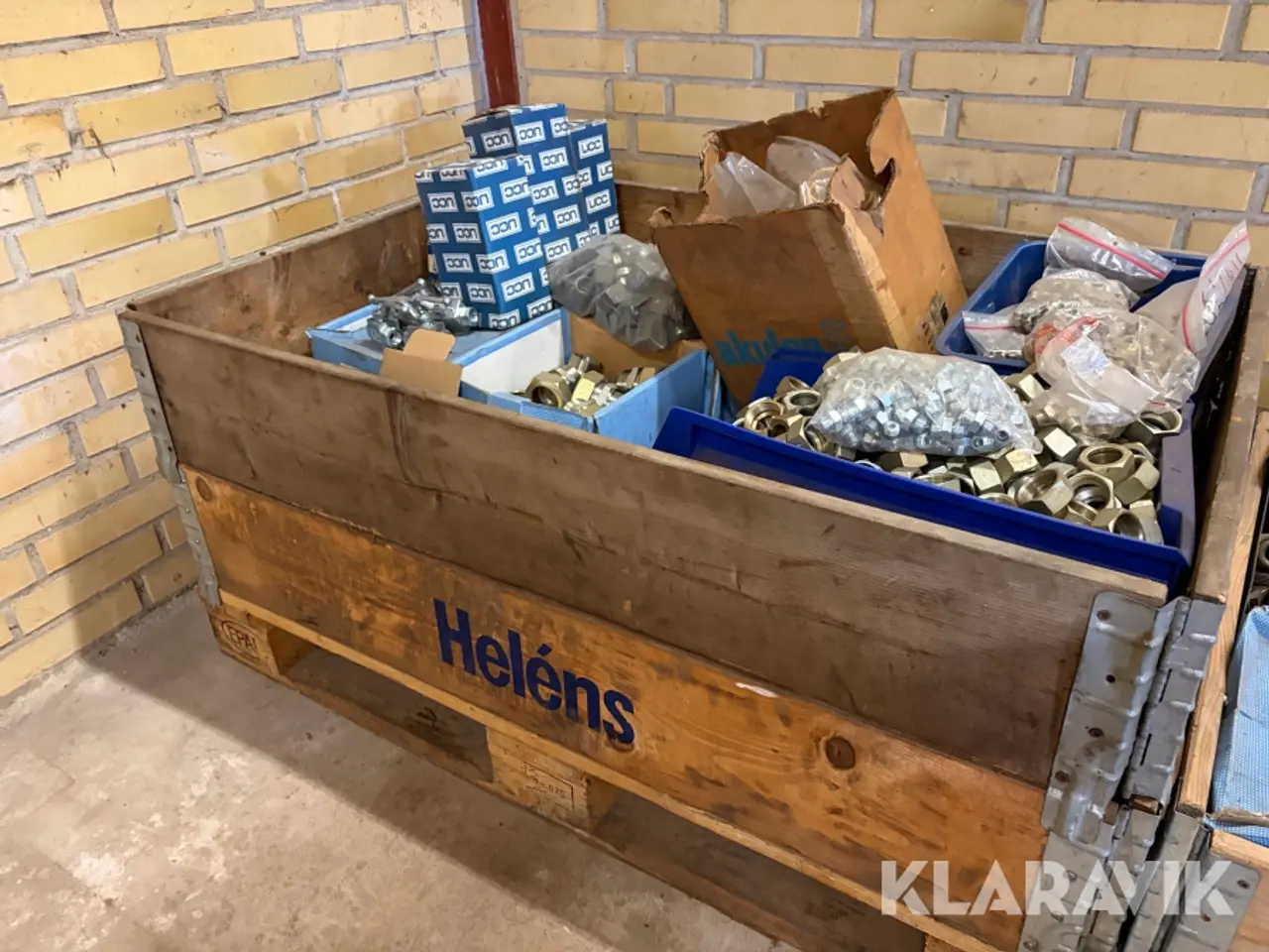 Billede 3 - Lot - Fittings, filterhuse, propper til lynkoblinger og kuglehaner - 1 palle