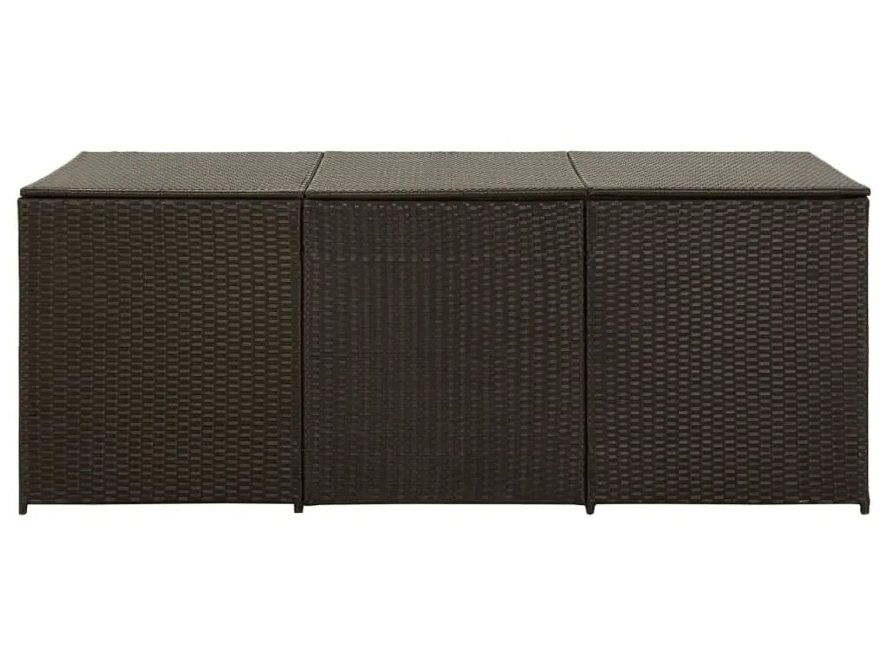 Billede 4 - Opbevaringskasse til haven 180x90x70 cm polyrattan brun