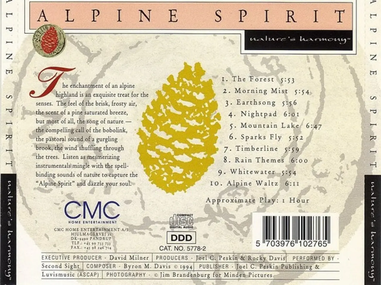 Billede 2 - Second Sight – Alpine Spirit – CD